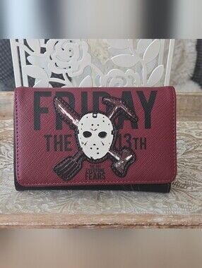 Loungefly Friday the 13th Michael Myers Graphic Wallet-NEW (WOT)
